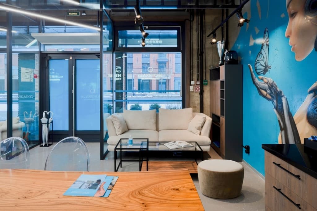 Центр БИОНИКА 2.0, зона ожидания для пациентов