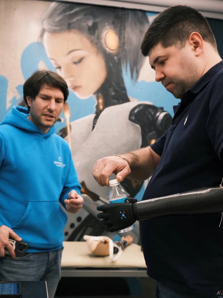 Набор протезов для Валентина из Орла